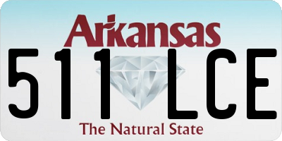 AR license plate 511LCE