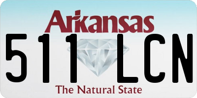 AR license plate 511LCN