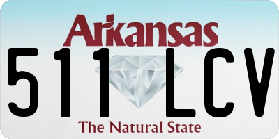 AR license plate 511LCV