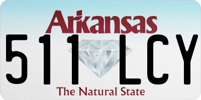 AR license plate 511LCY