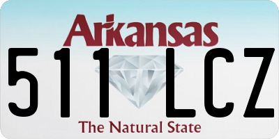 AR license plate 511LCZ