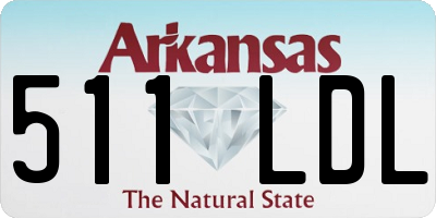 AR license plate 511LDL