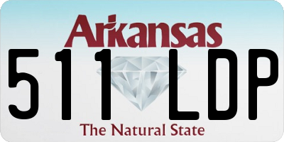 AR license plate 511LDP