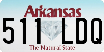 AR license plate 511LDQ