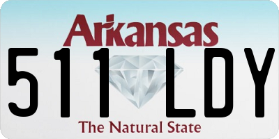 AR license plate 511LDY