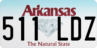 AR license plate 511LDZ