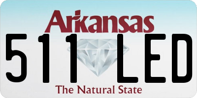 AR license plate 511LED
