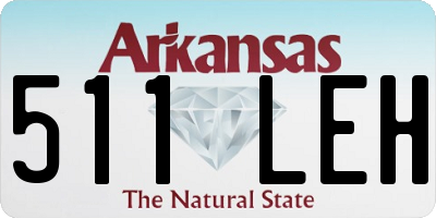 AR license plate 511LEH