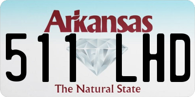 AR license plate 511LHD