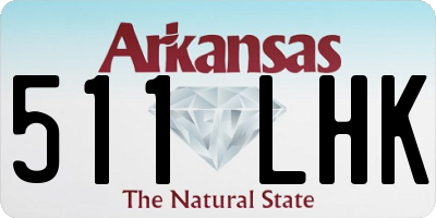 AR license plate 511LHK