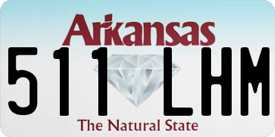 AR license plate 511LHM