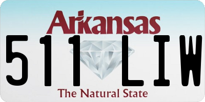 AR license plate 511LIW