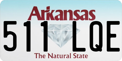 AR license plate 511LQE