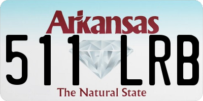 AR license plate 511LRB
