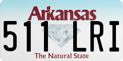 AR license plate 511LRI