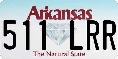 AR license plate 511LRR