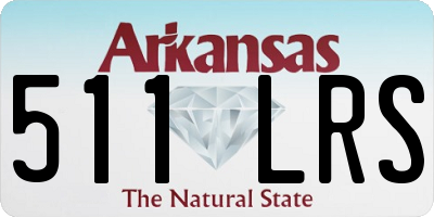 AR license plate 511LRS
