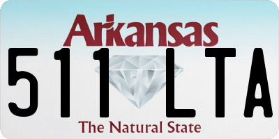 AR license plate 511LTA