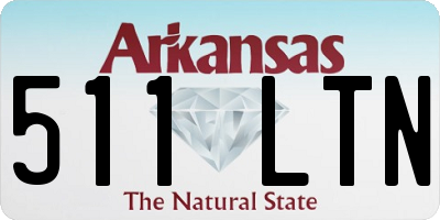 AR license plate 511LTN