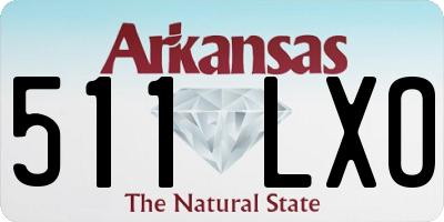 AR license plate 511LXO
