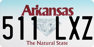 AR license plate 511LXZ