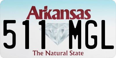 AR license plate 511MGL