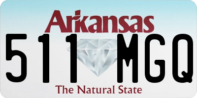AR license plate 511MGQ