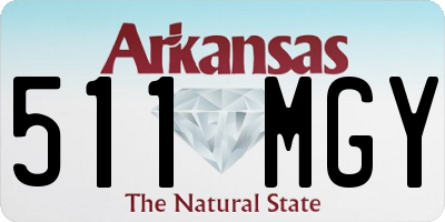 AR license plate 511MGY