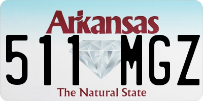 AR license plate 511MGZ
