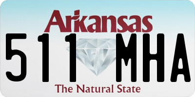 AR license plate 511MHA
