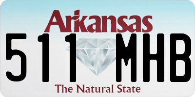 AR license plate 511MHB