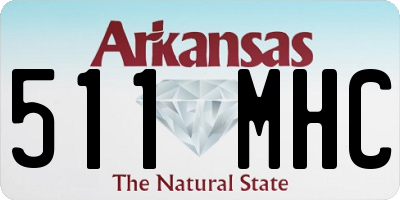 AR license plate 511MHC