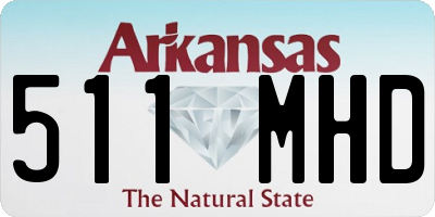 AR license plate 511MHD