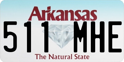 AR license plate 511MHE