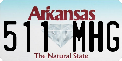 AR license plate 511MHG