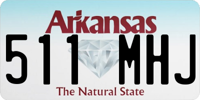 AR license plate 511MHJ