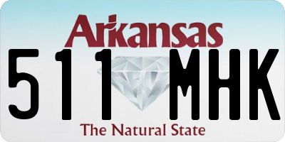 AR license plate 511MHK