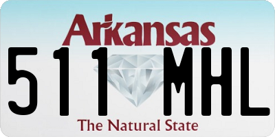 AR license plate 511MHL