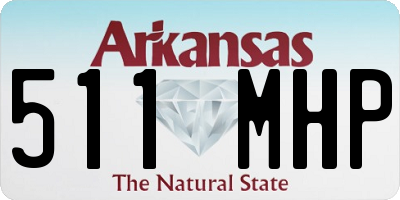 AR license plate 511MHP