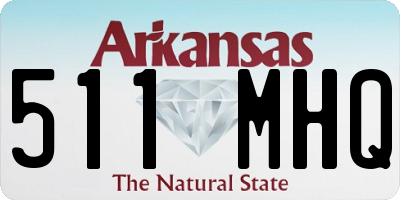 AR license plate 511MHQ