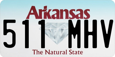AR license plate 511MHV