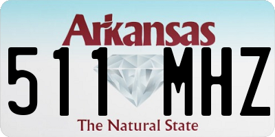 AR license plate 511MHZ