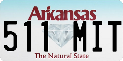 AR license plate 511MIT