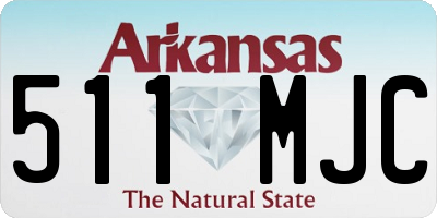 AR license plate 511MJC