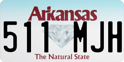 AR license plate 511MJH