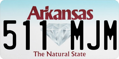 AR license plate 511MJM