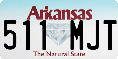 AR license plate 511MJT
