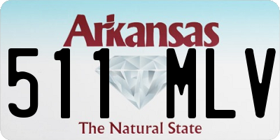 AR license plate 511MLV