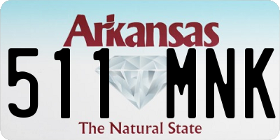 AR license plate 511MNK
