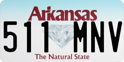 AR license plate 511MNV